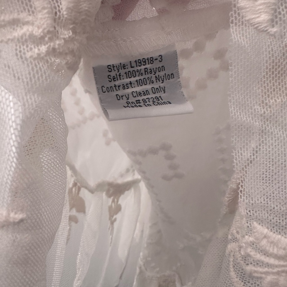 Johnny Was lace Blouse M - Picture 4 of 6